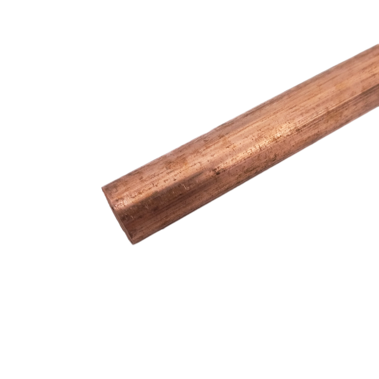 US Stock 10mm ±10% Dia. 9.85″ Long 99.9% Pure Copper T2 Cu Metal Rods Cylinder