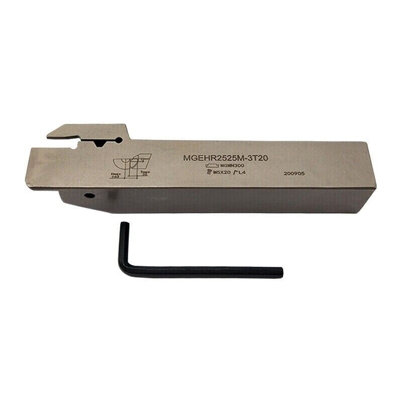 3MM CNC Grooving Partting Cut-Off Tool Holder MGEHR2525 + 10PCS MGMN300 insert