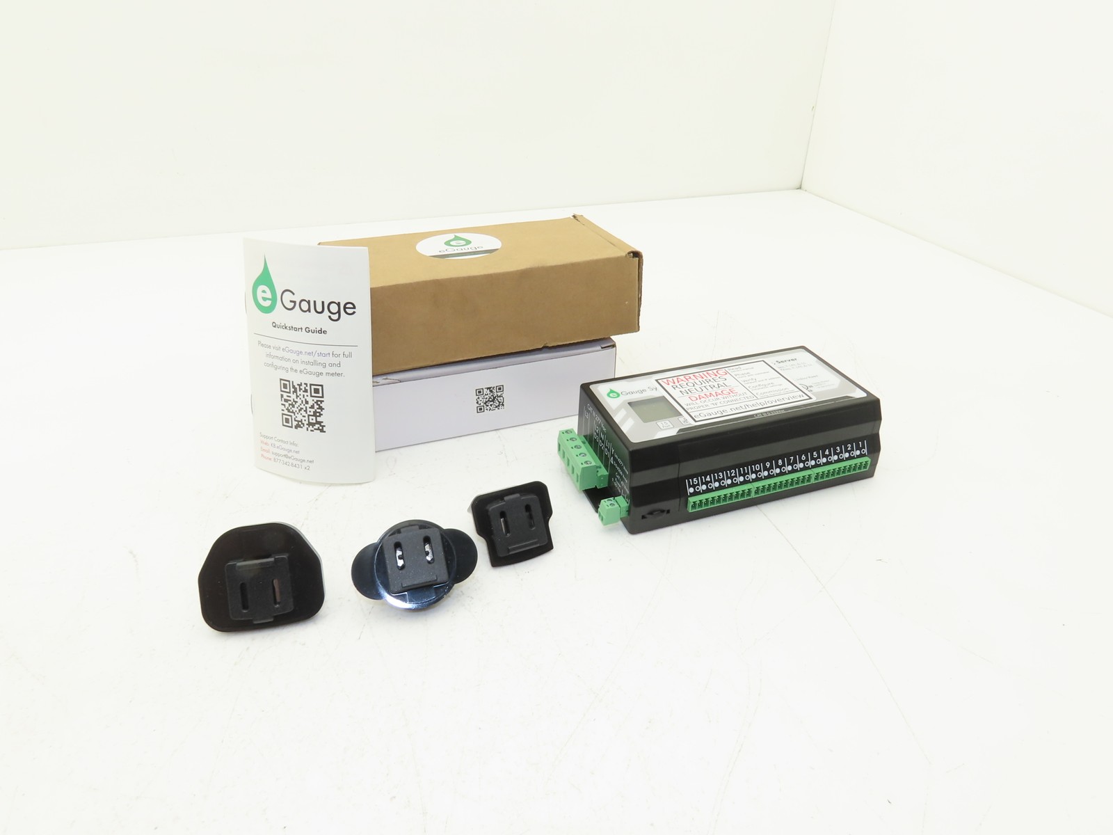 EGauge Systems EG4015 Data Logger Meter Server 277VAC 9-60VDC