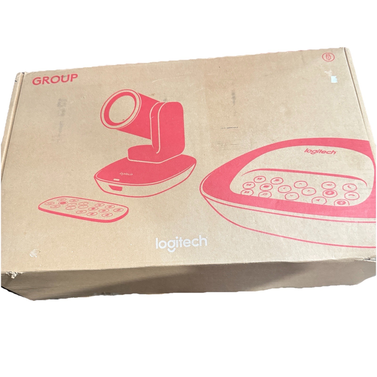 Logitech Group HD Video and Audio Conferencing System for Big Meeting Room