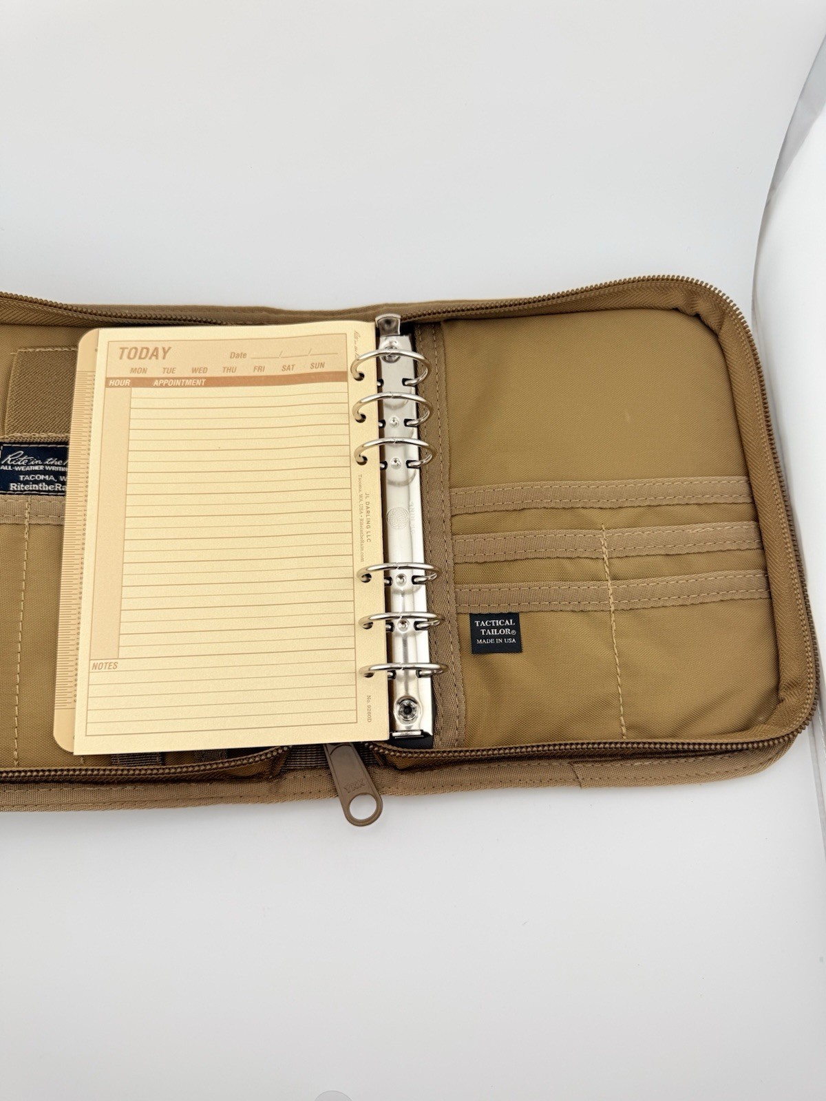 NEW Rite in the Rain 9250T Cordura Fabric All-Weather Day Planner 4 5/8x 7″ Hike