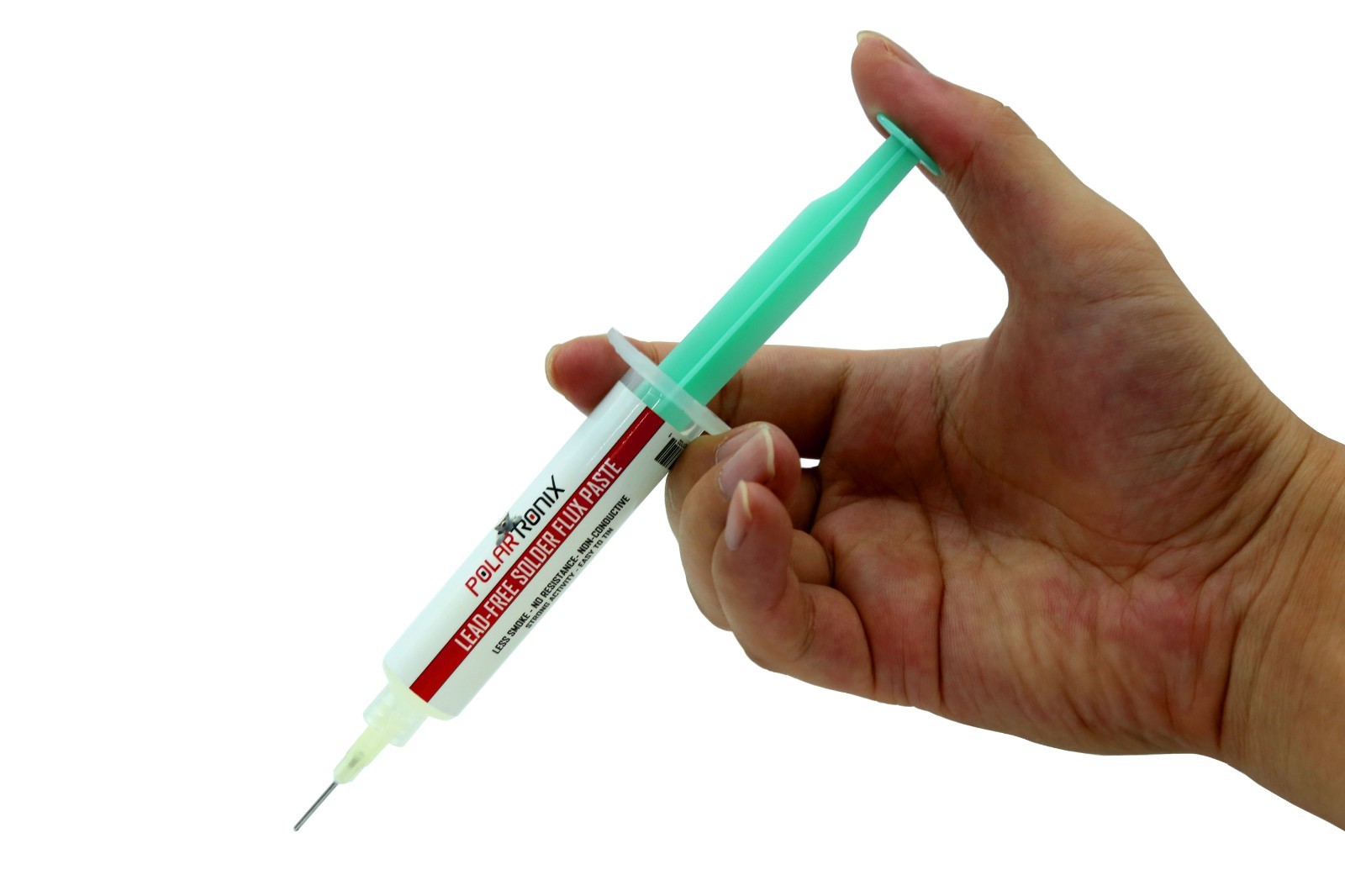 PolarTronix Soldering Flux Paste – 10g Syringe for SMD, BGA, CSP, PCB Repair