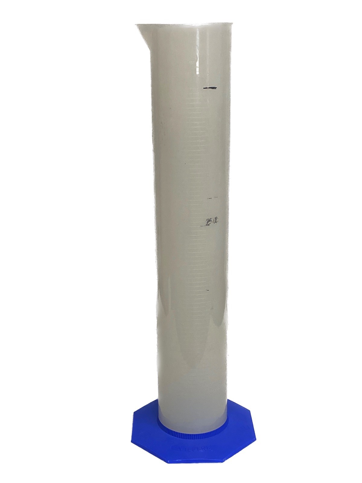 NALGENE 4000mL 4L Polypropylene TC/TD Graduated Cylinder w/Pour Spout 3662-4000