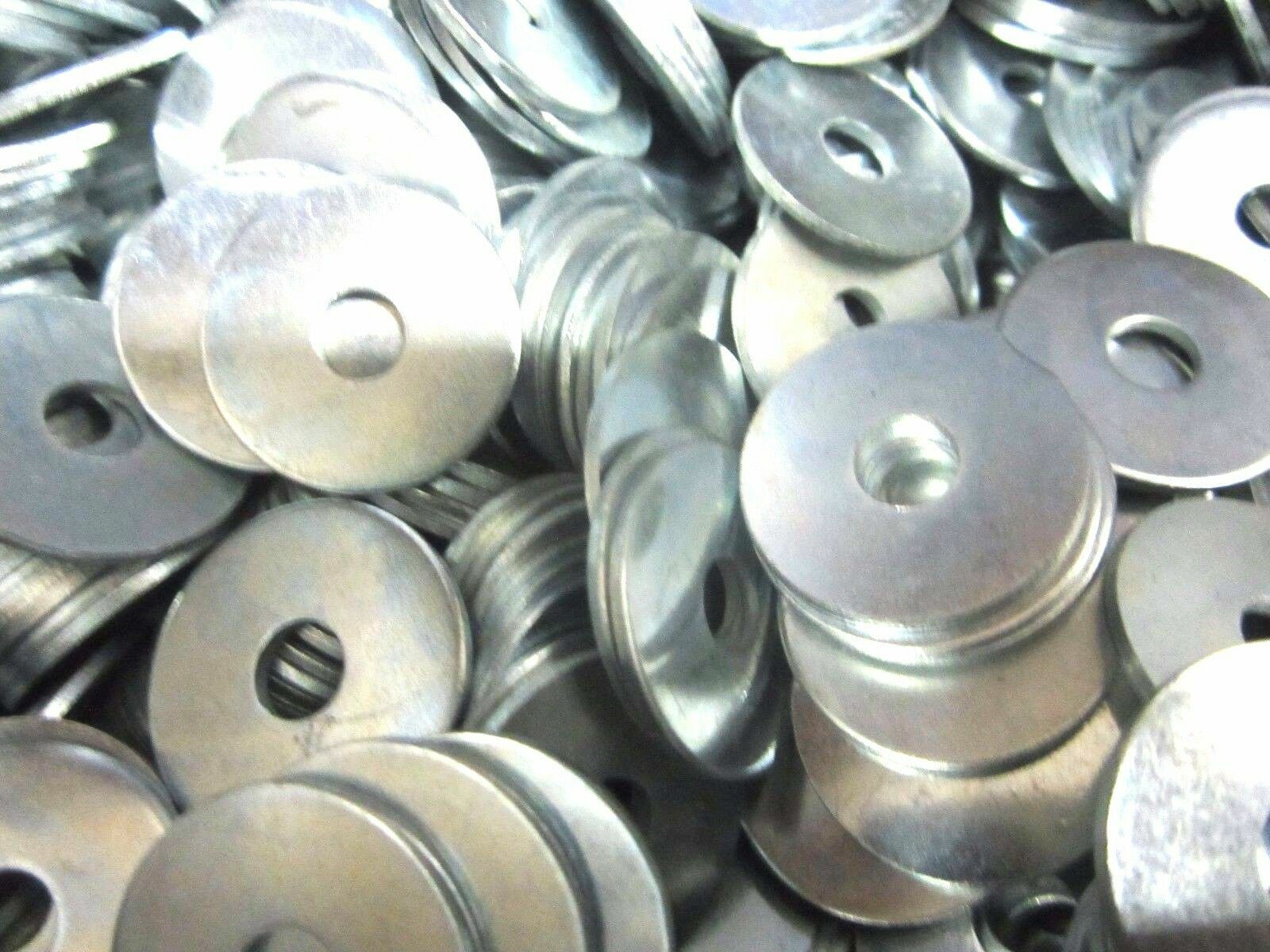 100 1/4 x 1 1/4 Fender Washers Zinc Plated