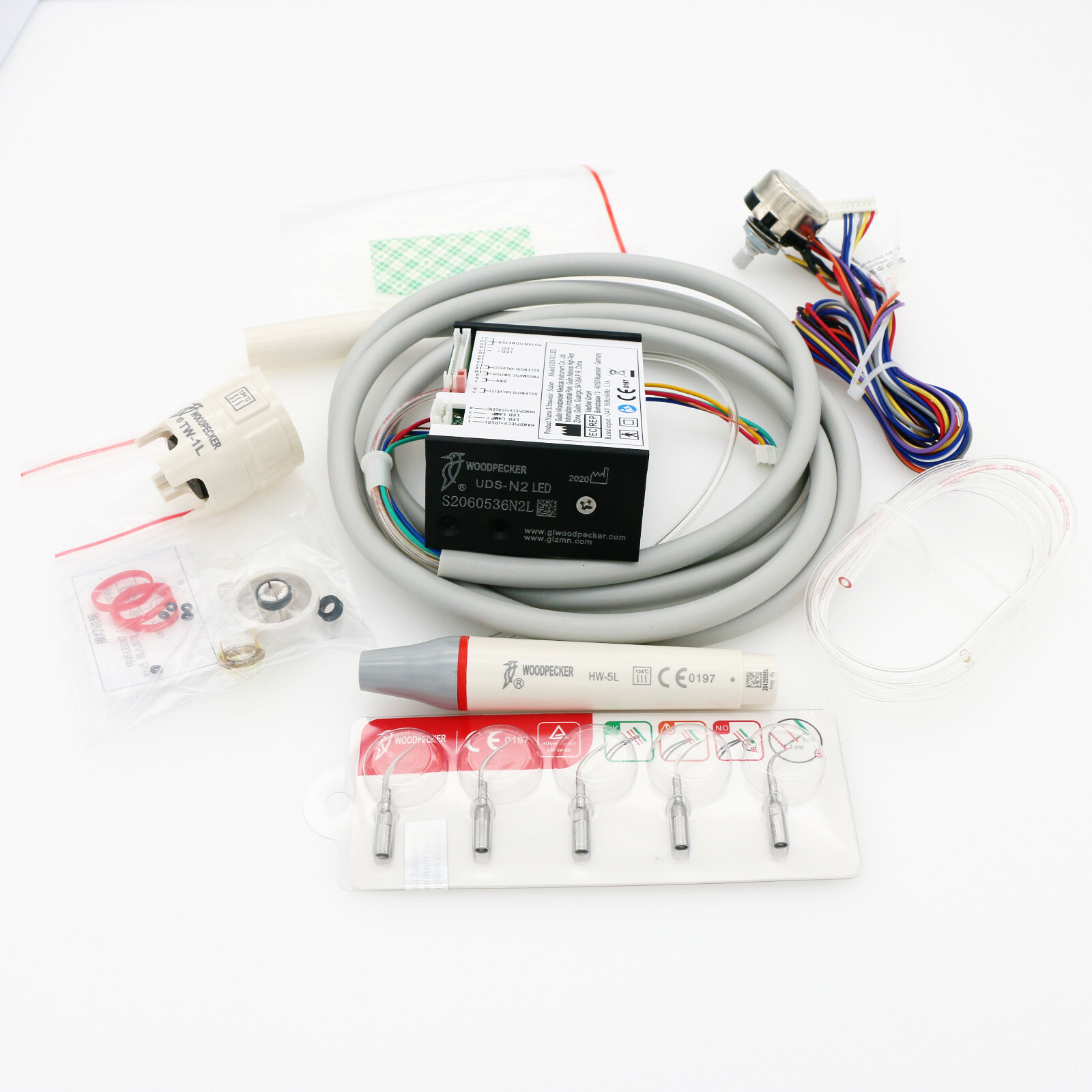 US Woodpecker UDS-N2 LED Ultrasonic Piezo Scaler Built in For Dental Chair