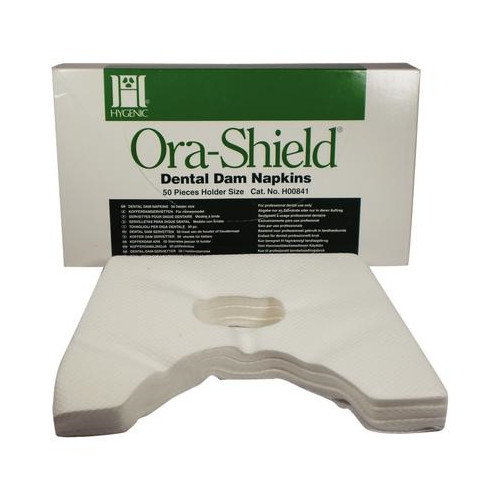 Coltene Whaledent H00841 Hygenic Ora-Shield Rubber Dam Napkins Holder 50/Bx