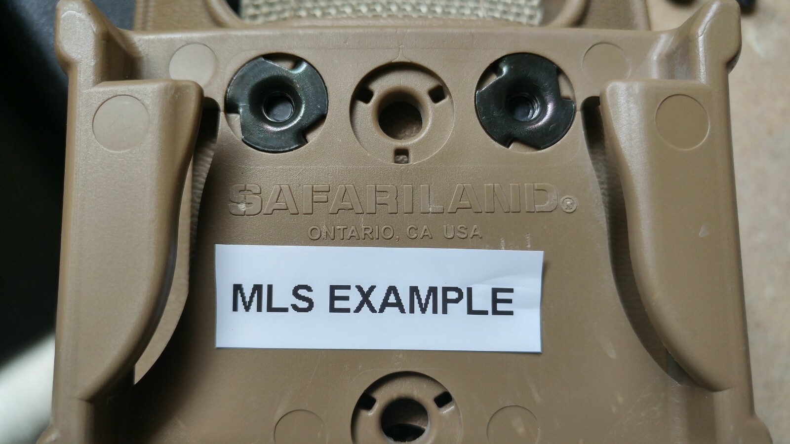 1/2″ Screw Nut Holster Hardware for Safariland Leg Shroud, UFA, DFA to QLS, MLS