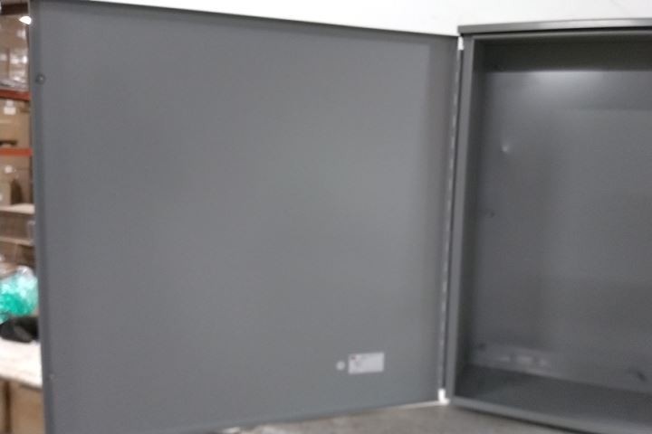 Hoffman A36R3612HCR 36 In Height 36 In Width 12 In Depth Gray Steel Enclosure