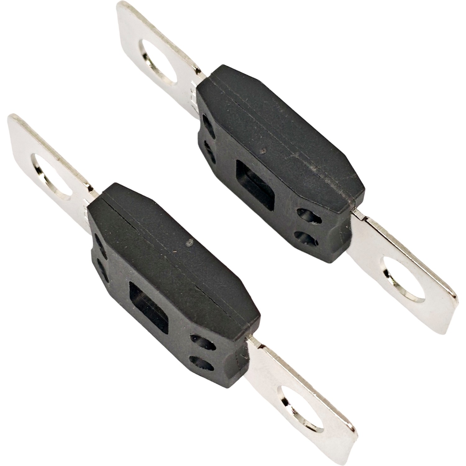 2X Mega Fuse Holder w/ Cover for AMG Car Truck Caravan Bus High Current Bolt-On