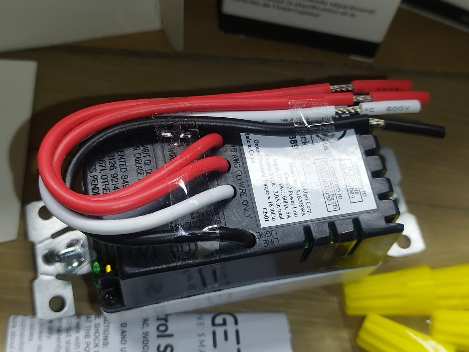 Swidget 20/40/60 Control Switch Customizable Dry Contact Timer