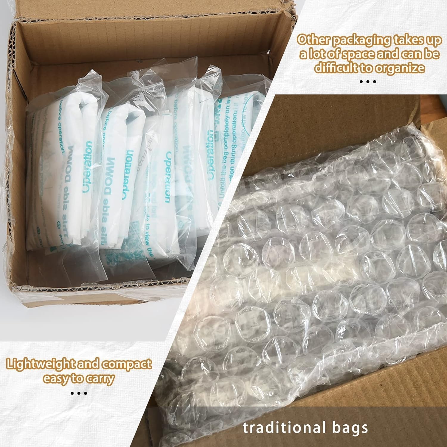 Expanding Foam Shipping Bags – 6PCS 20″x24″ Quick Pack Packaging Solutions