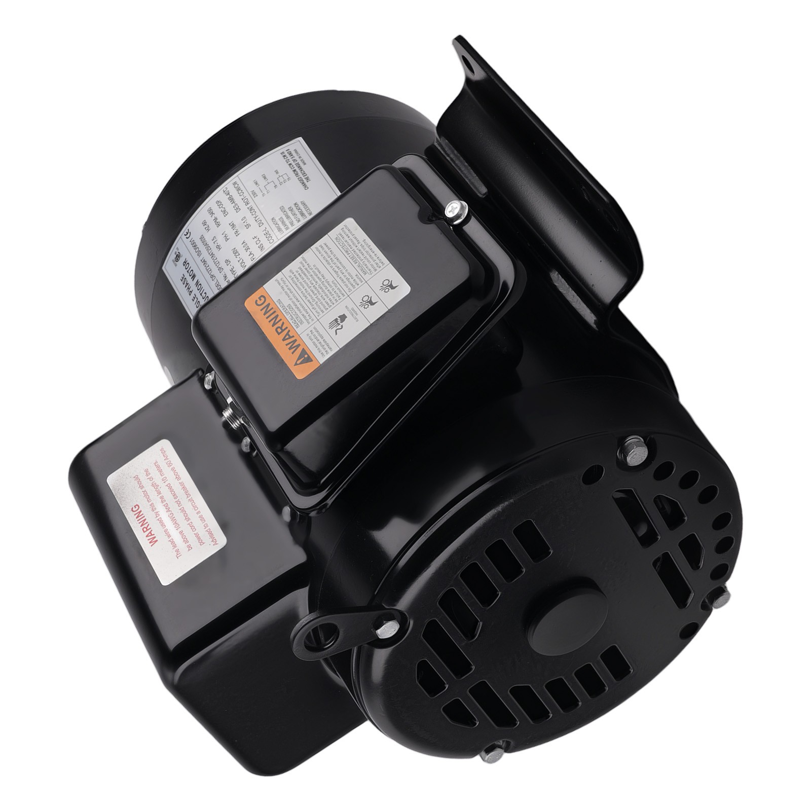7.5HP Air Compressor Electric Motor 230V 3450RPM 184T Frame CW/CCW Rotate 1-1/8″