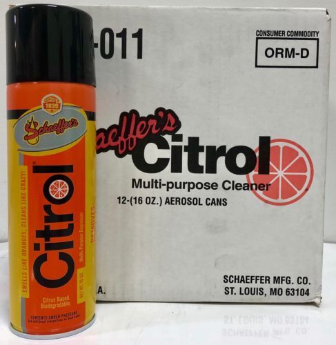 Schaeffer’s #266 Citrol Degreaser (6 ct /16 oz cans)
