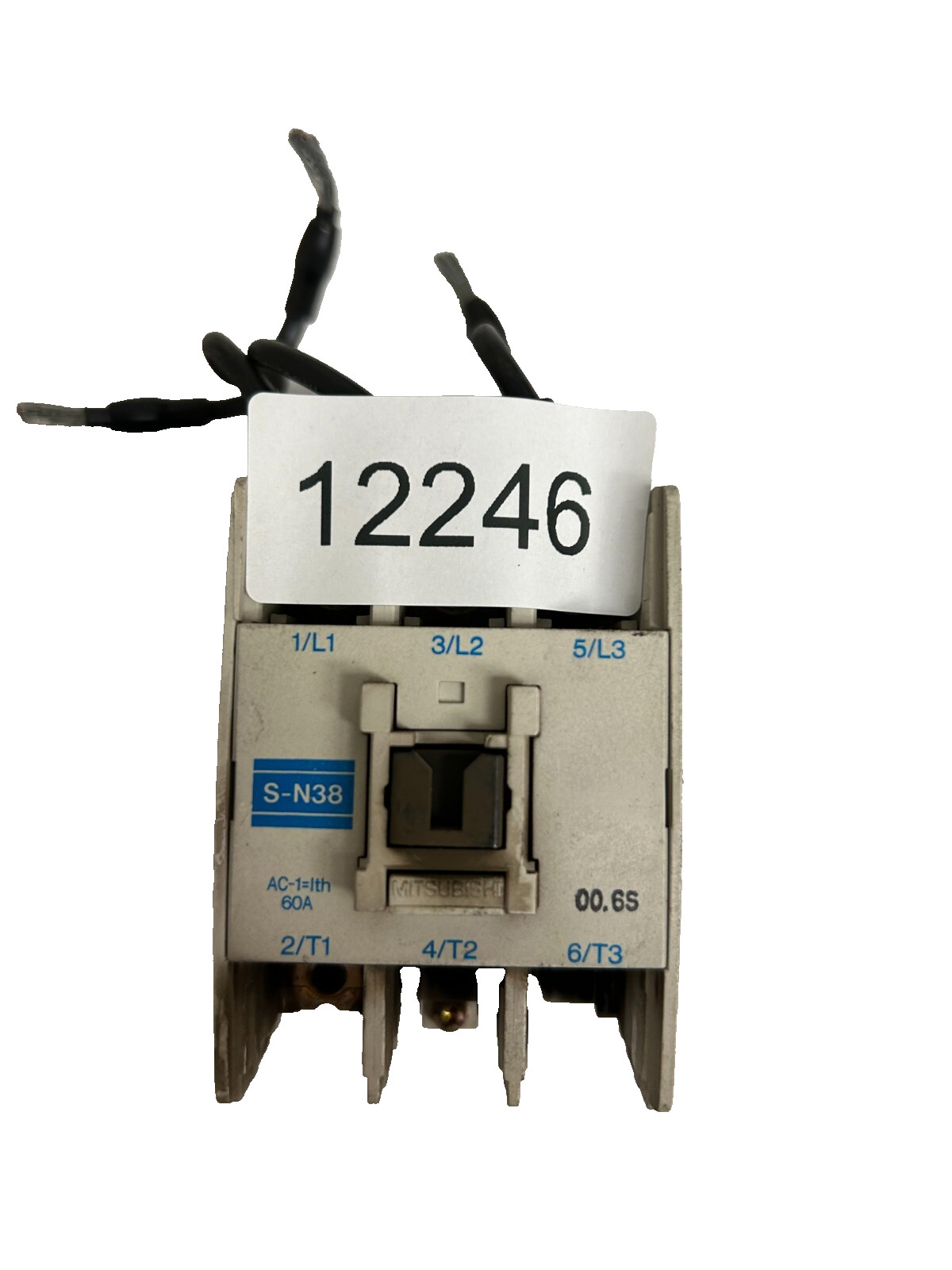 Mitsubishi S-N38 Magnetic Contactor 220VAC, 60Hz