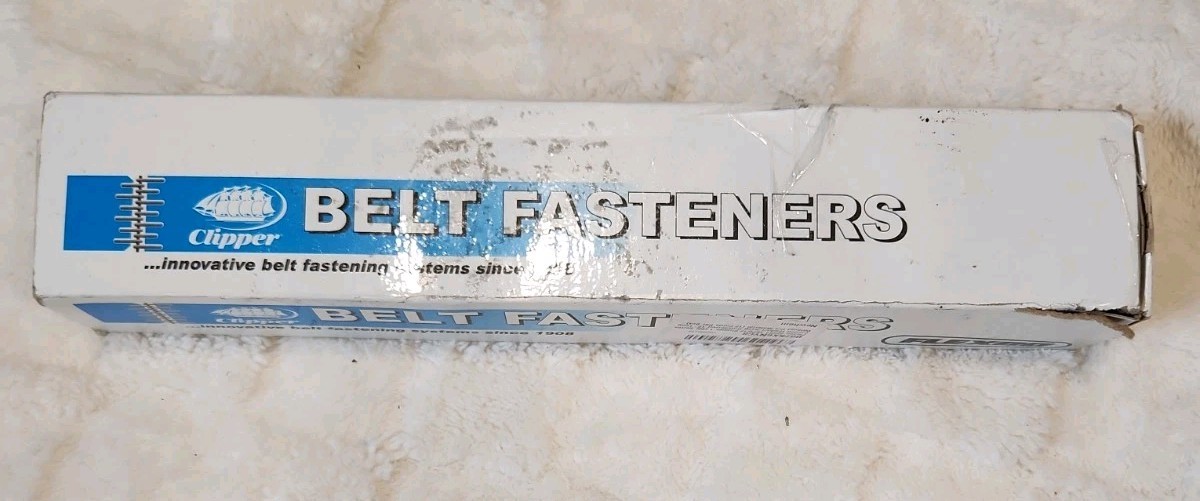 CLIPPER Belt Fasteners 12-12″ 300mm 02242 1 HT 12 High Tensile (Box of 12 NEW)