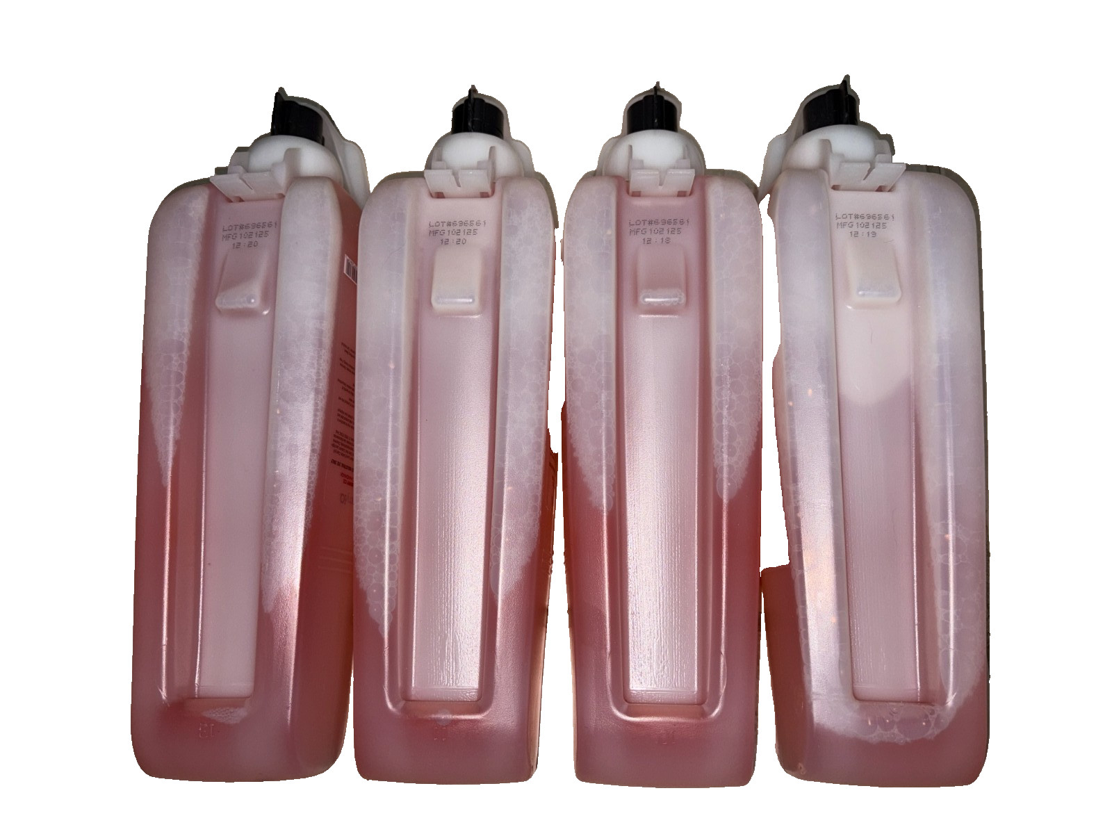 Four Spartan FoamyIO Cranberry Ice Foaming Handwash 1.25 L 1250 mL Refills