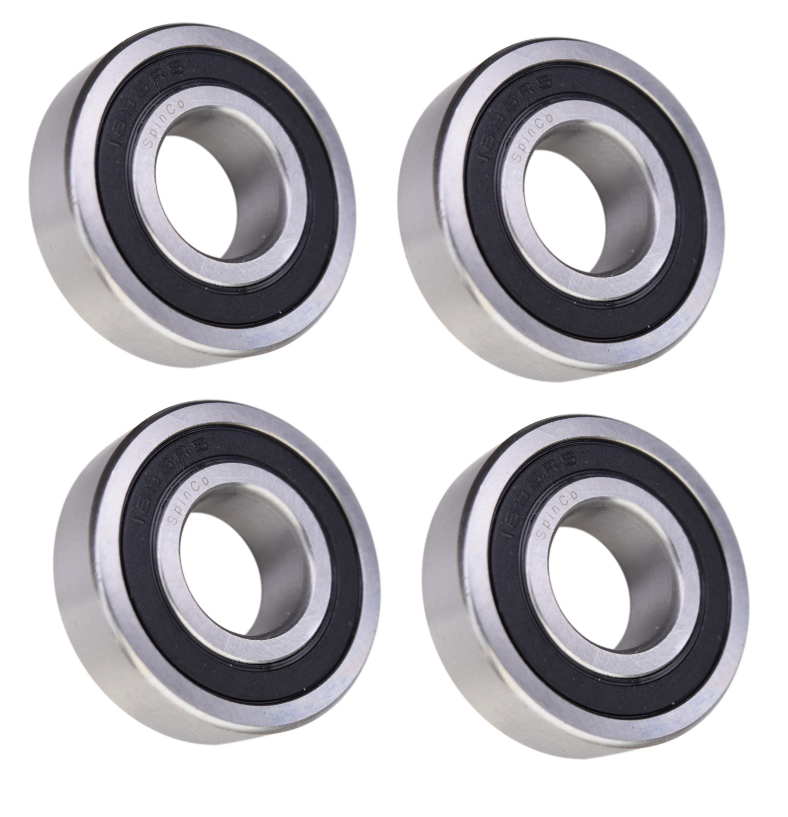 (4 Each) 1635-2RS Sealed Radial Ball Bearing 3/4 ID X 1-3/4 OD X 1/2 Wide
