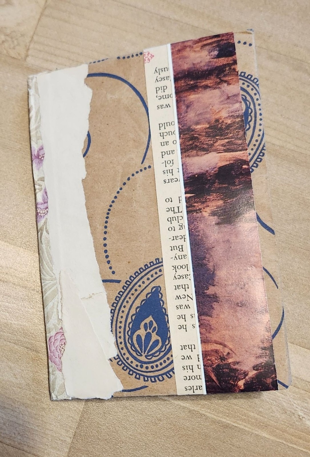 Handmade Junk Journal 56 pages Pocket Notes