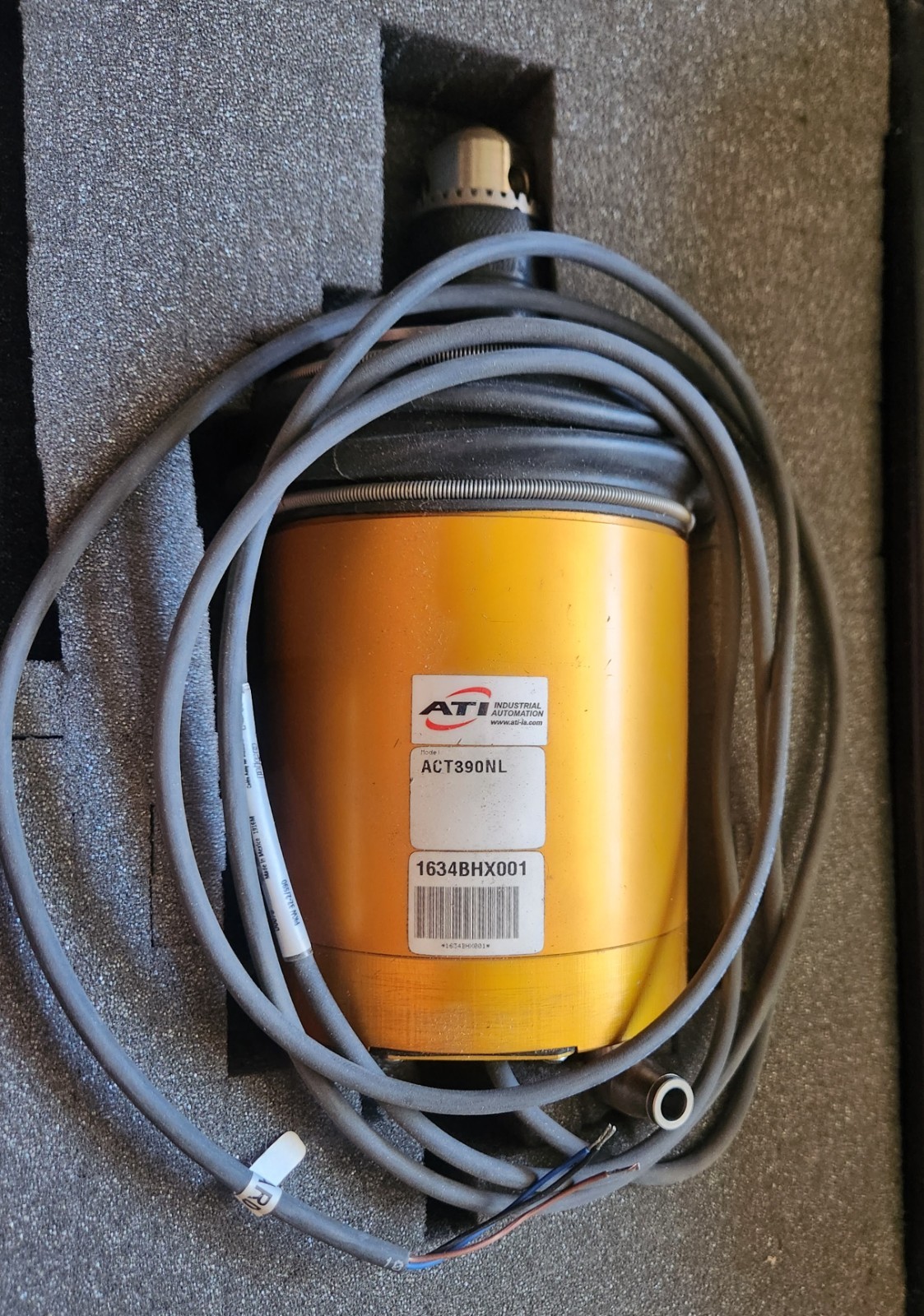 ATI Axially Compliant Robotic Finishing Tool Model 9150 ACT-390 End Effector