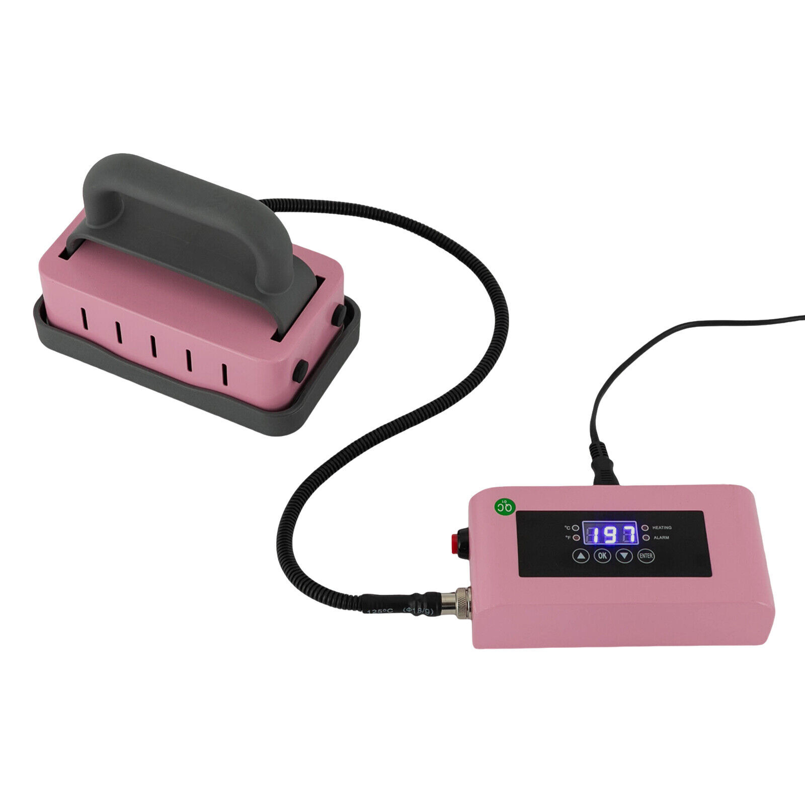 300W T-Shirts Cap Heat Press Machine Electric Hat Heat Press Machine 0-400°F