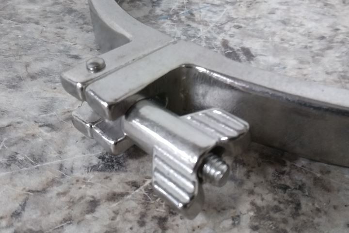 VNE Corporation 13MHHM10.0 4 Pk 10 In Tube OD 304SS Single-Pin Heavy Duty Clamp