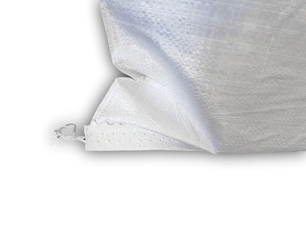 Pack of 10pcs 50x80cm PP PE Woven Bags White PP Bags 46g Kun…