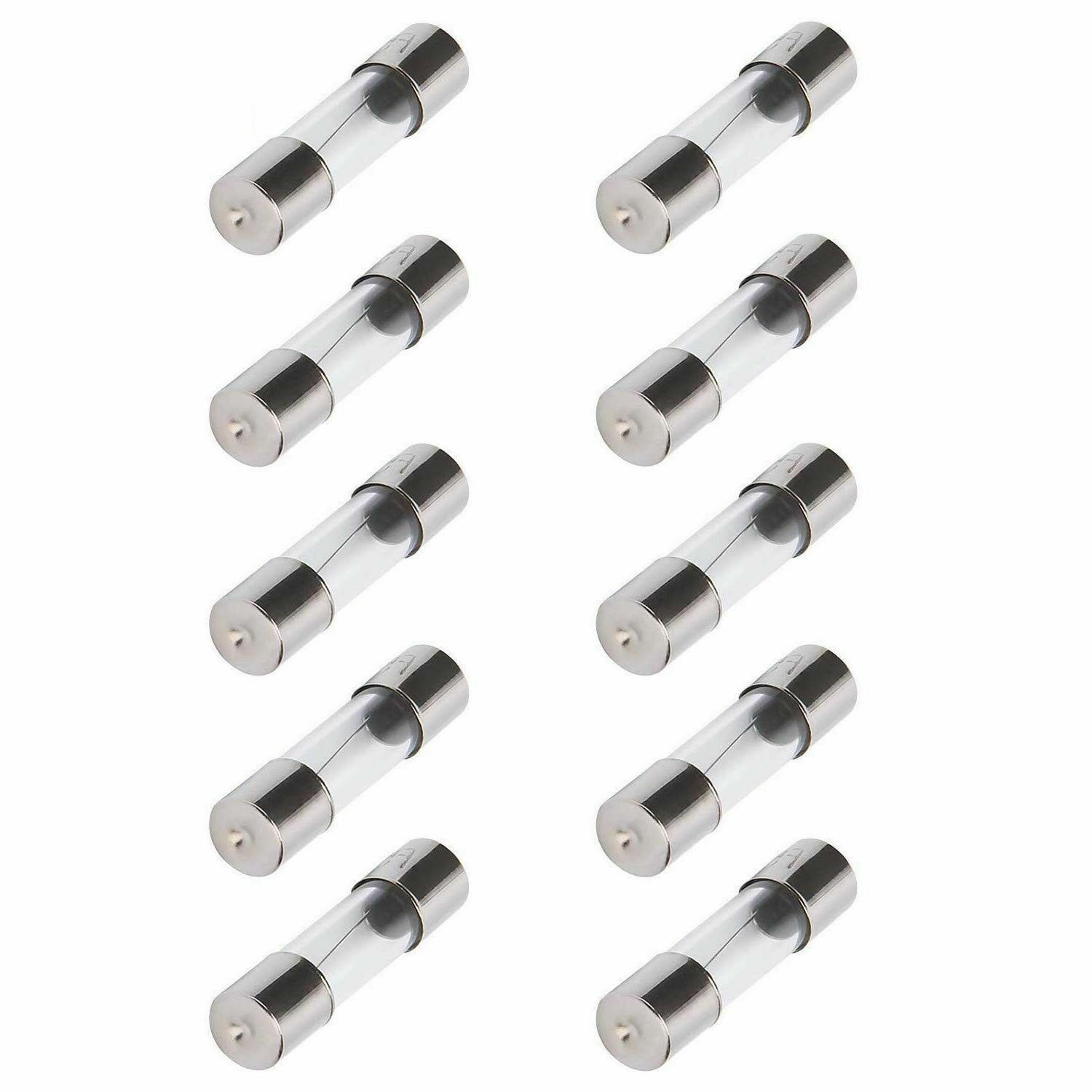 10pcs 10A 5x20mm Fast Blow Glass Tube Fuse 10 Amp