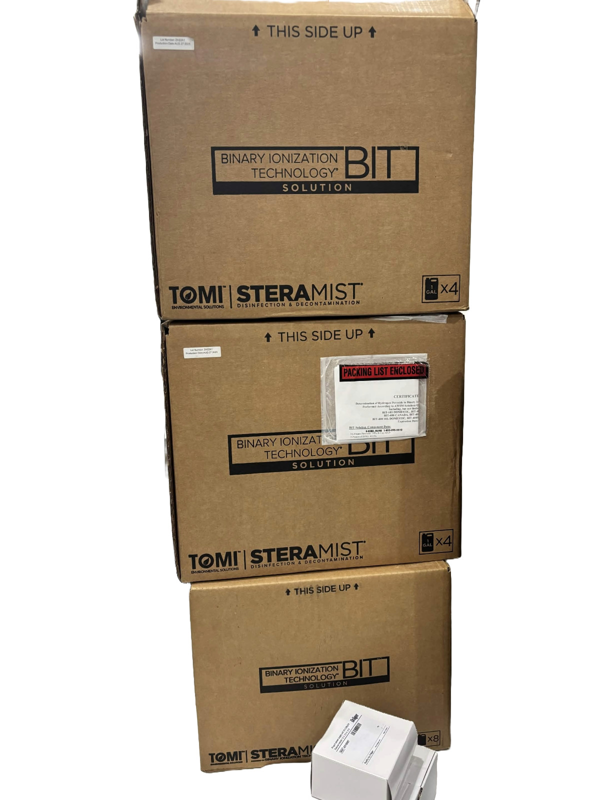 TOMI SteraMist SteraPak S-PAK-100 + Surface Unit HHA-103 + 16 BIT Bottles Tripod