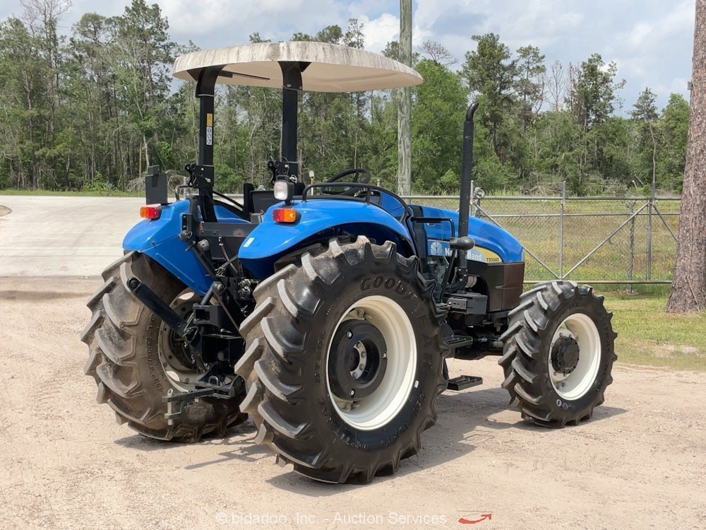 2013 New Holland TD5040 4WD Diesel Tractor MFWD Utility Ag Farm 88HP PTO bidadoo