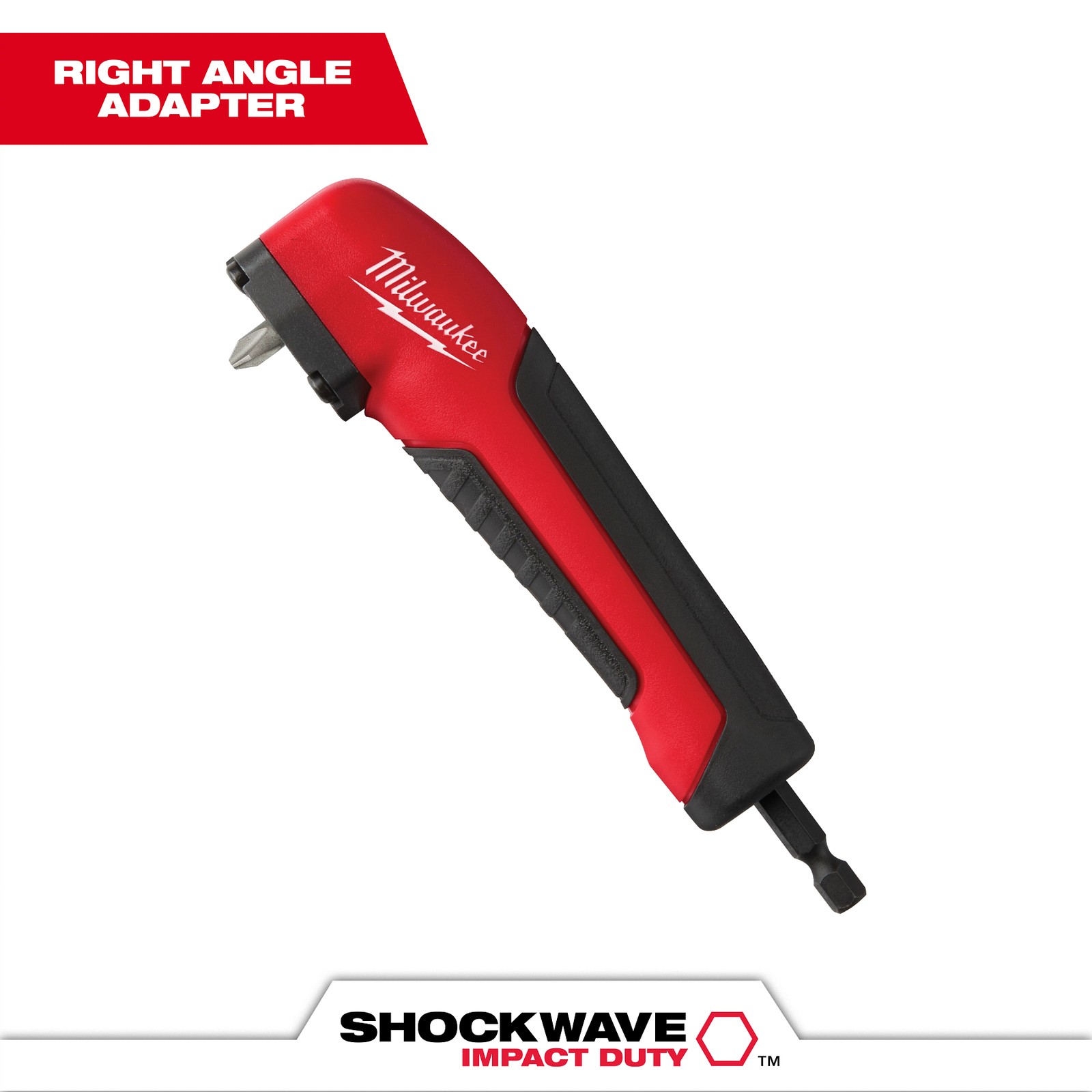 Milwaukee Tool 48-32-2390 SHOCKWAVE Impact Duty Impact Right Angle Adapter