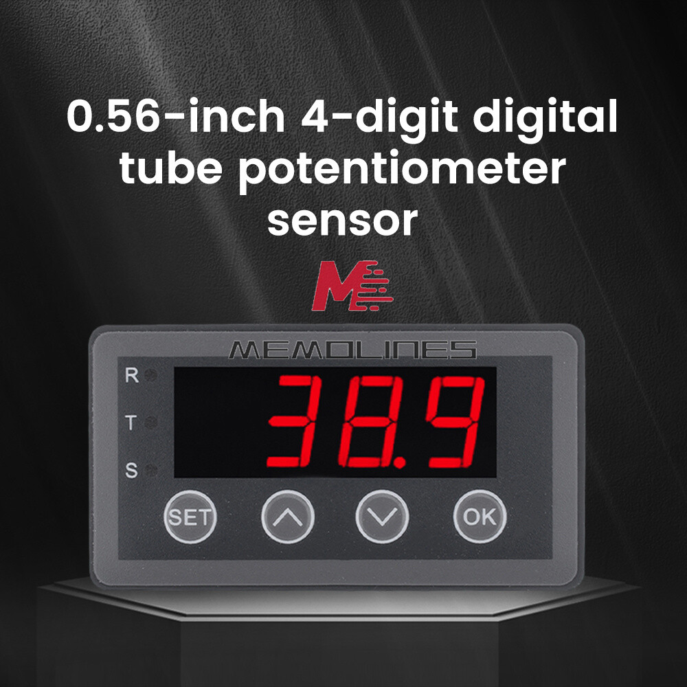 DC8-25V 40/50mA 0.56″ 4-digit Tube Potentiometer Sensor Digital Display Meter