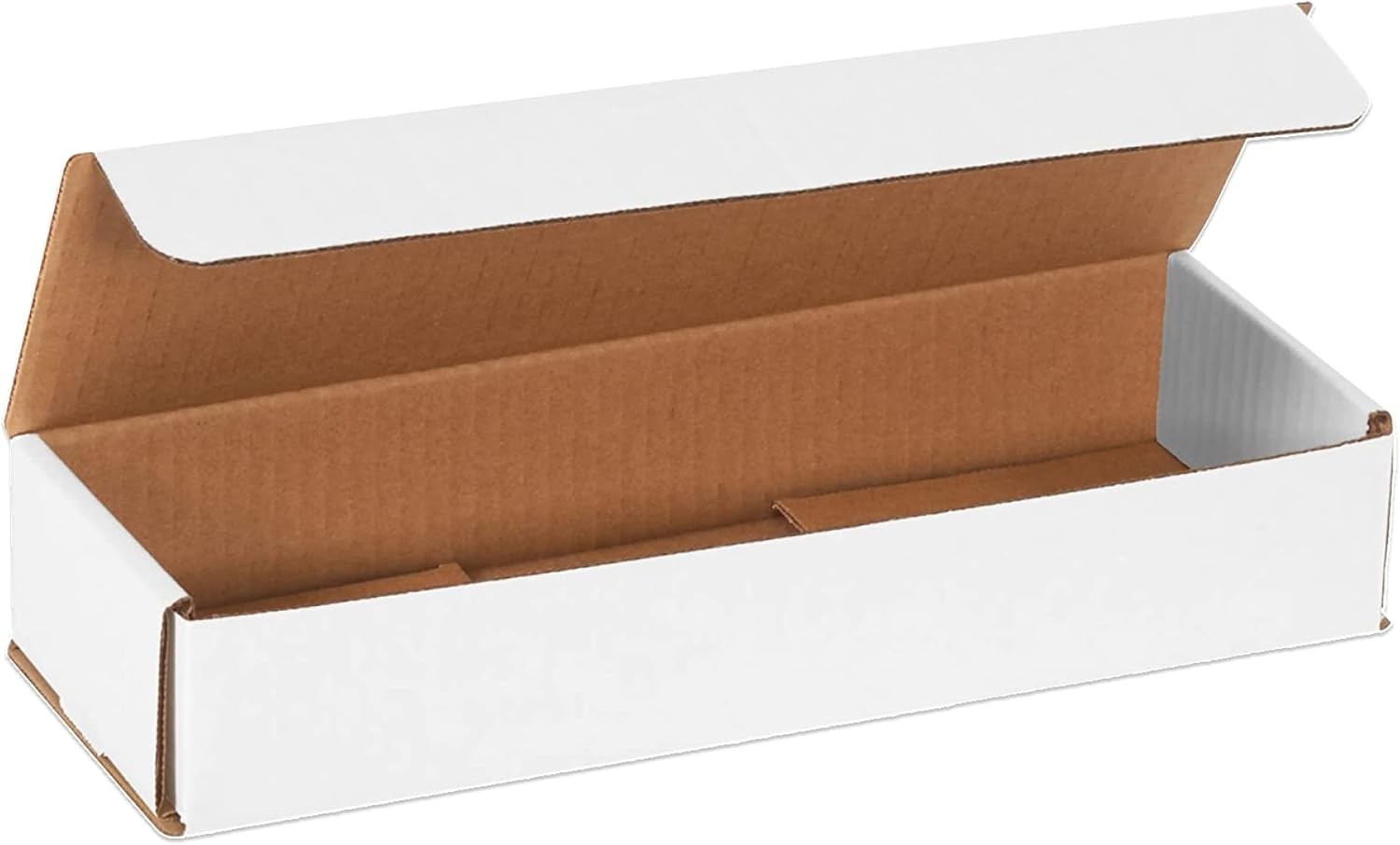 BOX USA BM1222 Corrugated Mailers, 12″ x 2″ x 2″, White Pack of 50