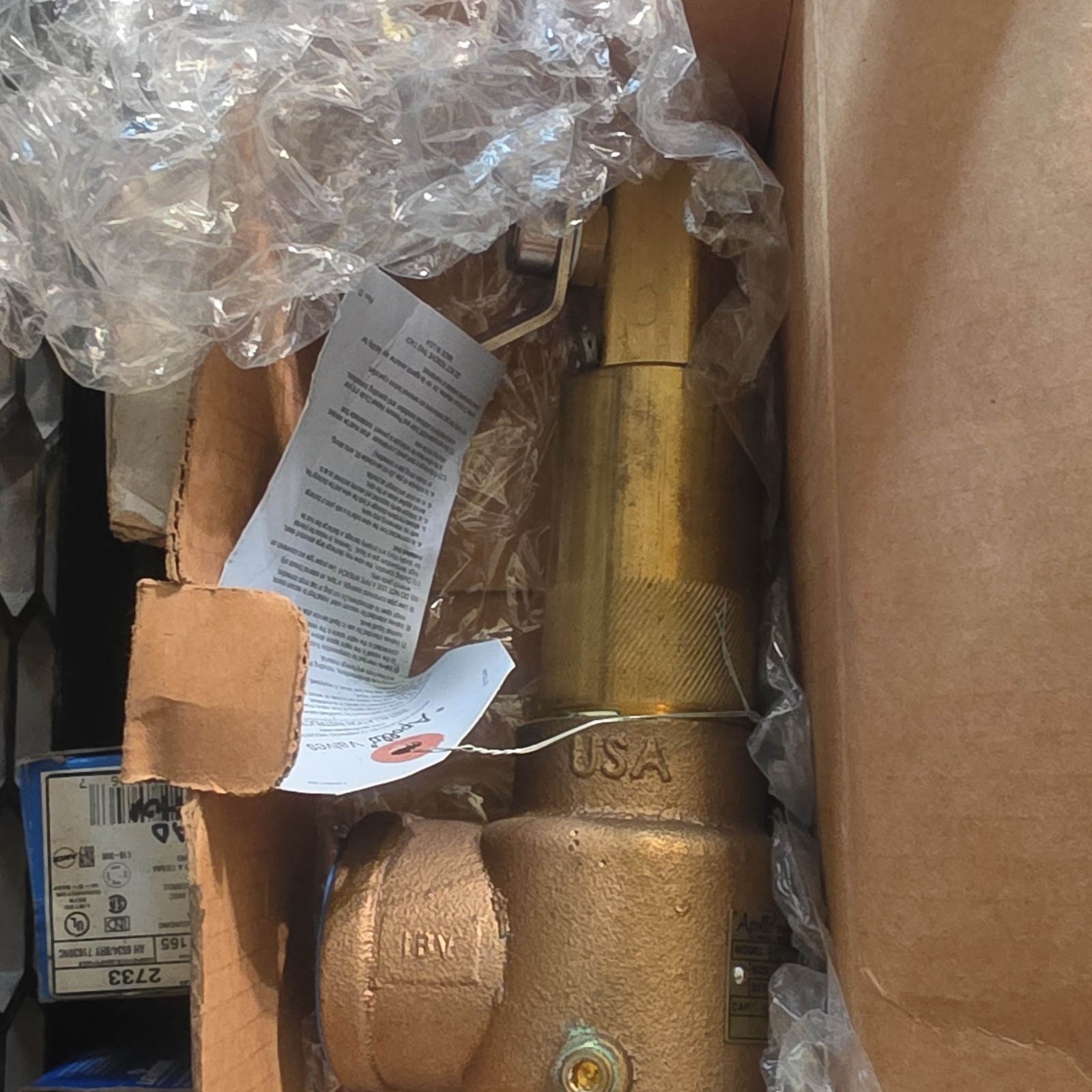 Apollo 513-FEJ-MAA-0150 Safety Relief Valve 1″ x 1/2″ 150 PSIG Bronze Manual
