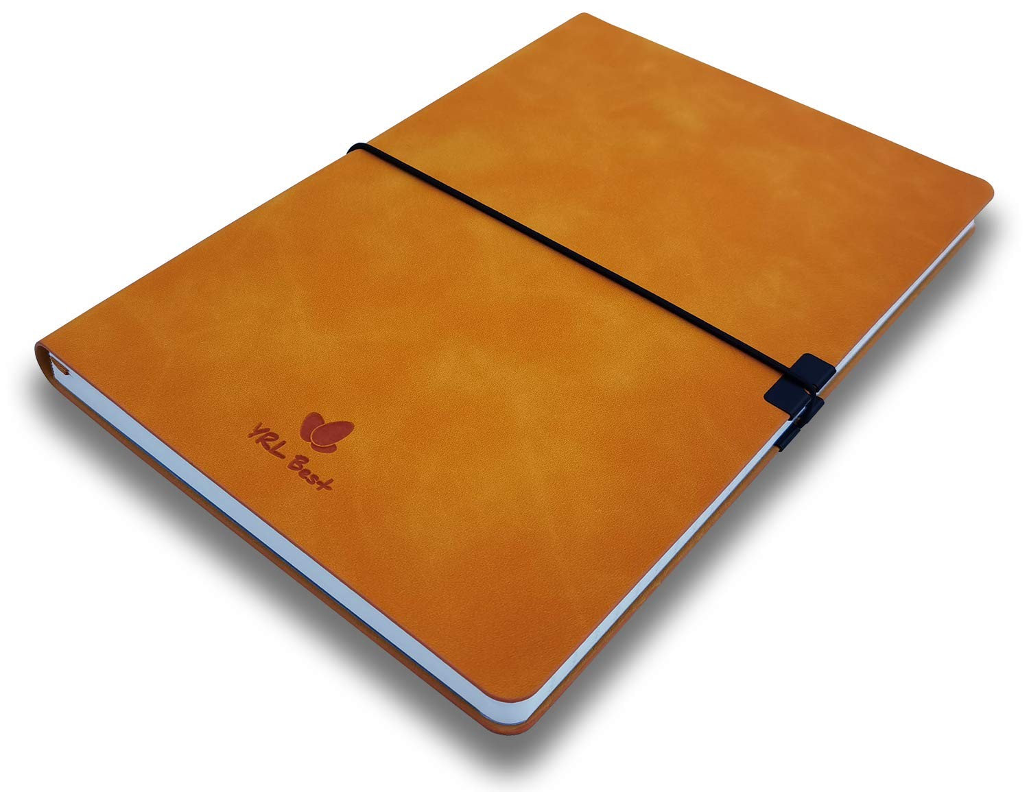 YRL Best Writing Journal Notebook, College Ruled/Lined, A5, 5.8×8.3”, Orange