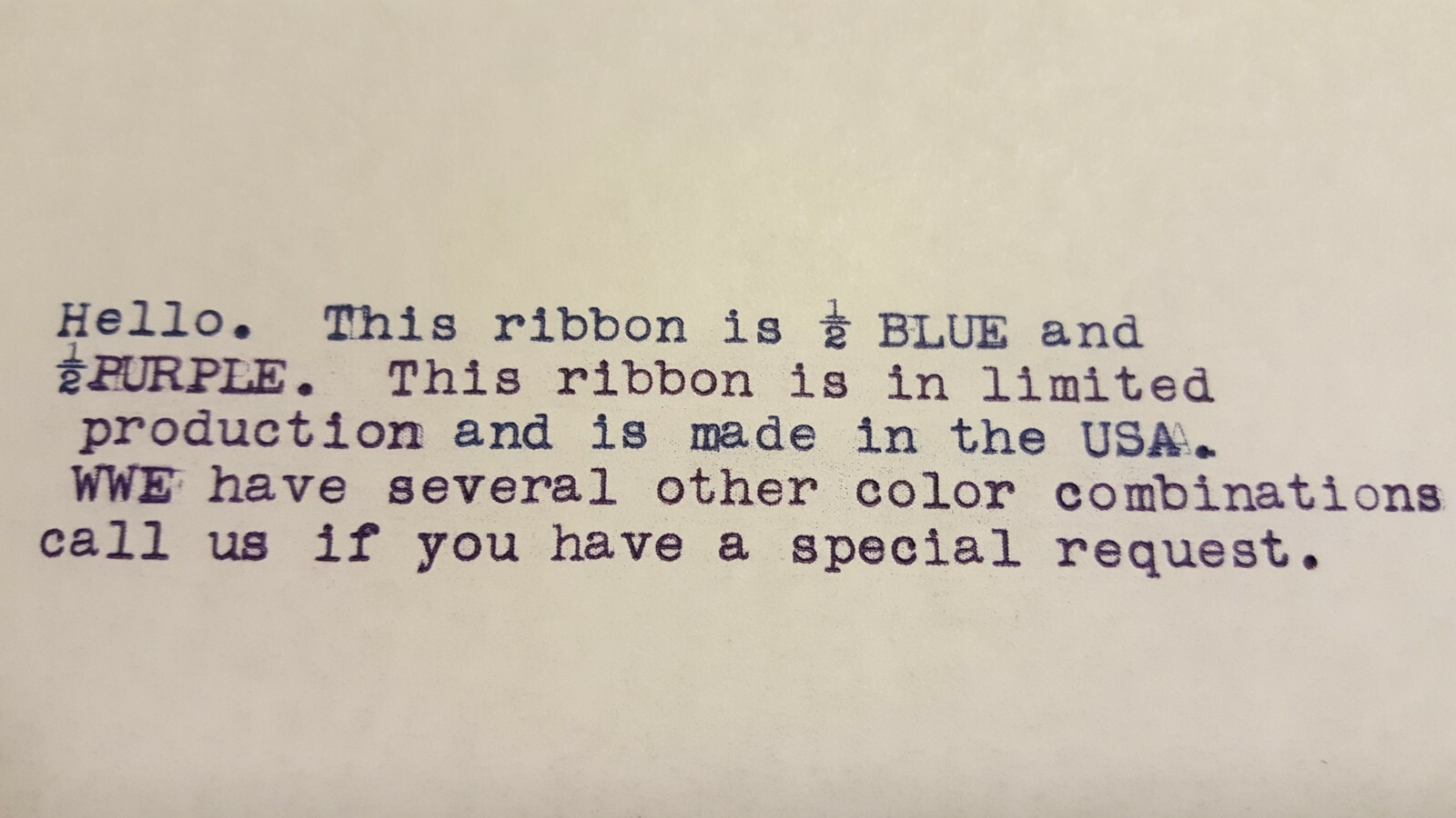 FJA Products Universal Typewriter Ribbon 2″ x 1/2″ Twin Spools in 30+ Colors