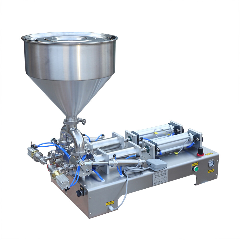 Liquid Paste Filling Machine Pneumatic Bottle Piston Filler 1-30 bottles/min USA