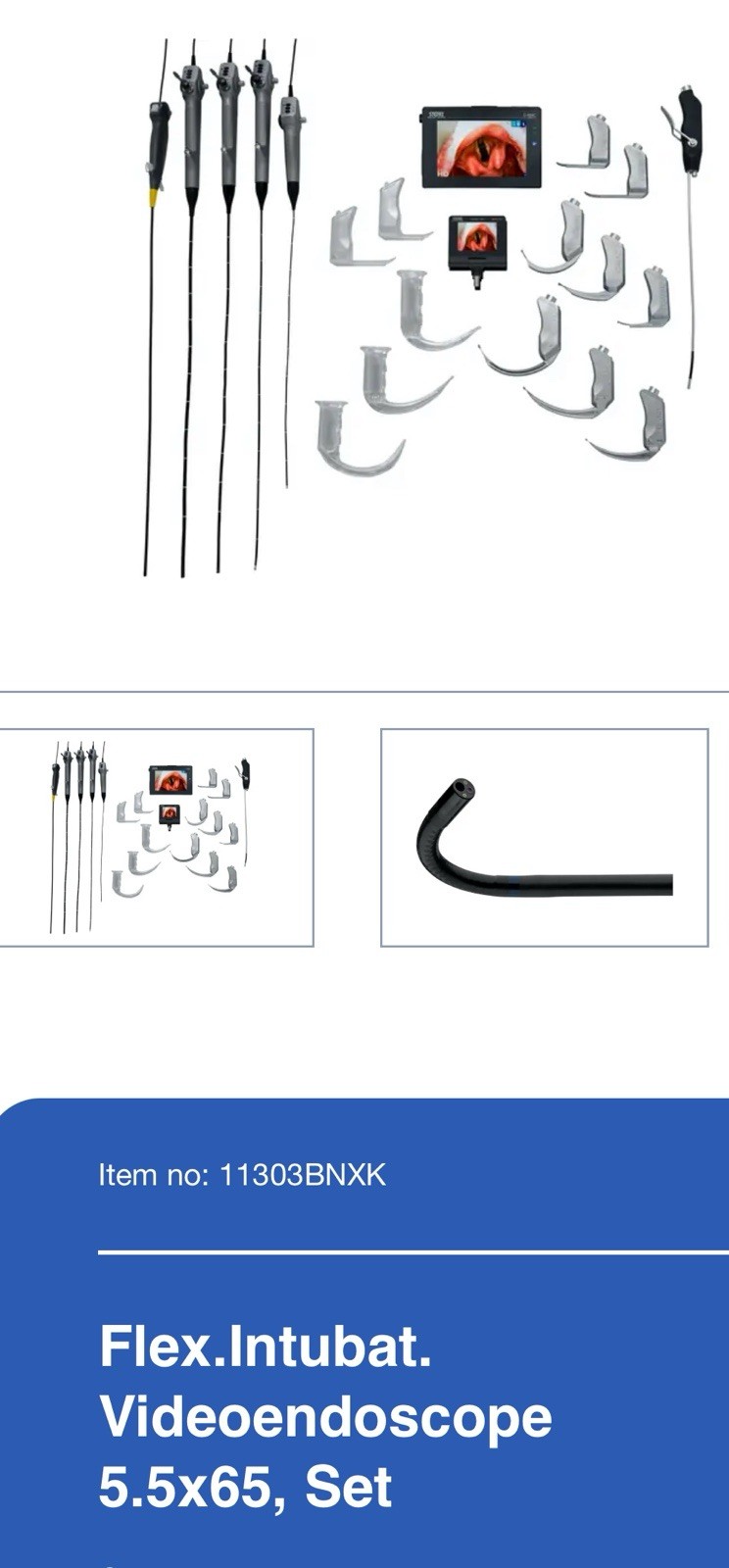 KARL STORZ ENT SET (6 items TP101+11101HDK +40160040+8706CA+TH110+495NAC) B. New