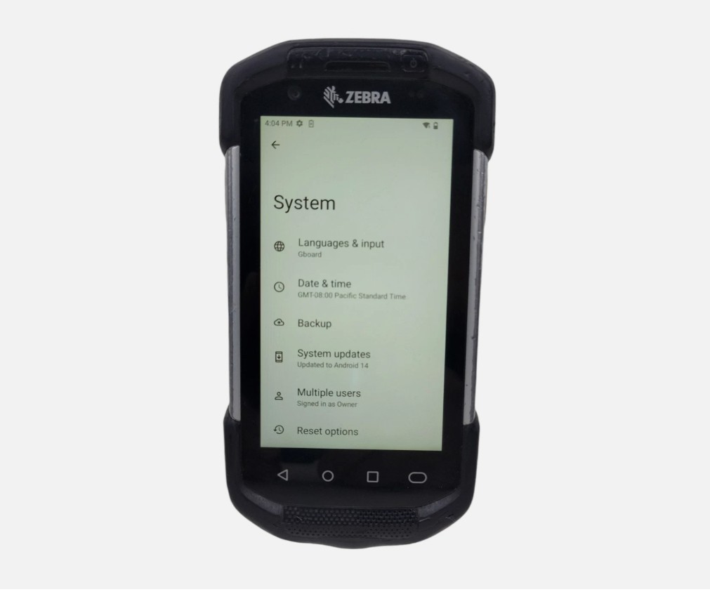 Zebra TC72 Android 14 Mobile Scanner 4GB/32GB Barcode TC720L-0ME24B0-NA3