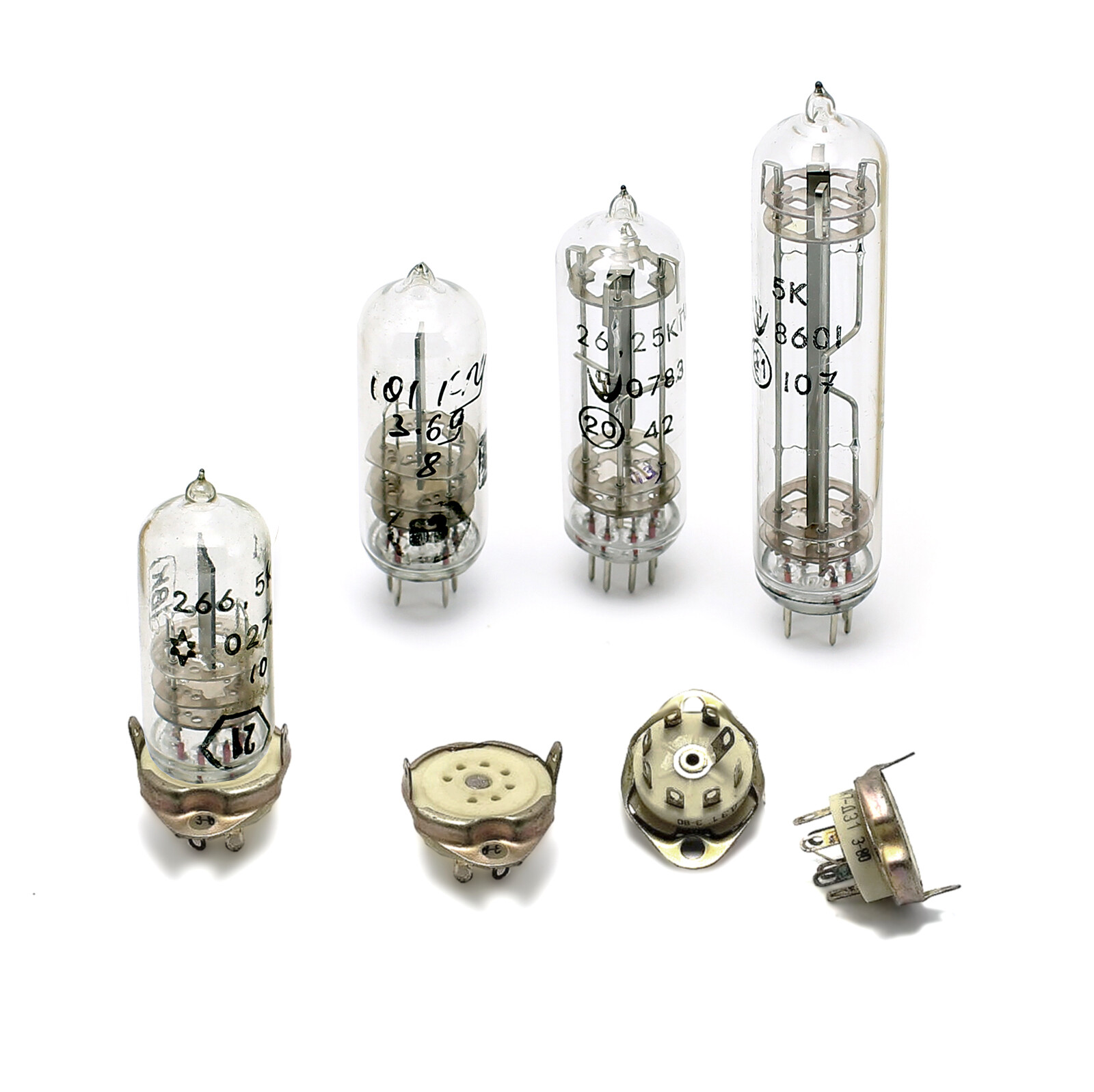 Quartz Resonator Vacuum Tube range 1-500 kHz Military Crystal Oscillator USSR