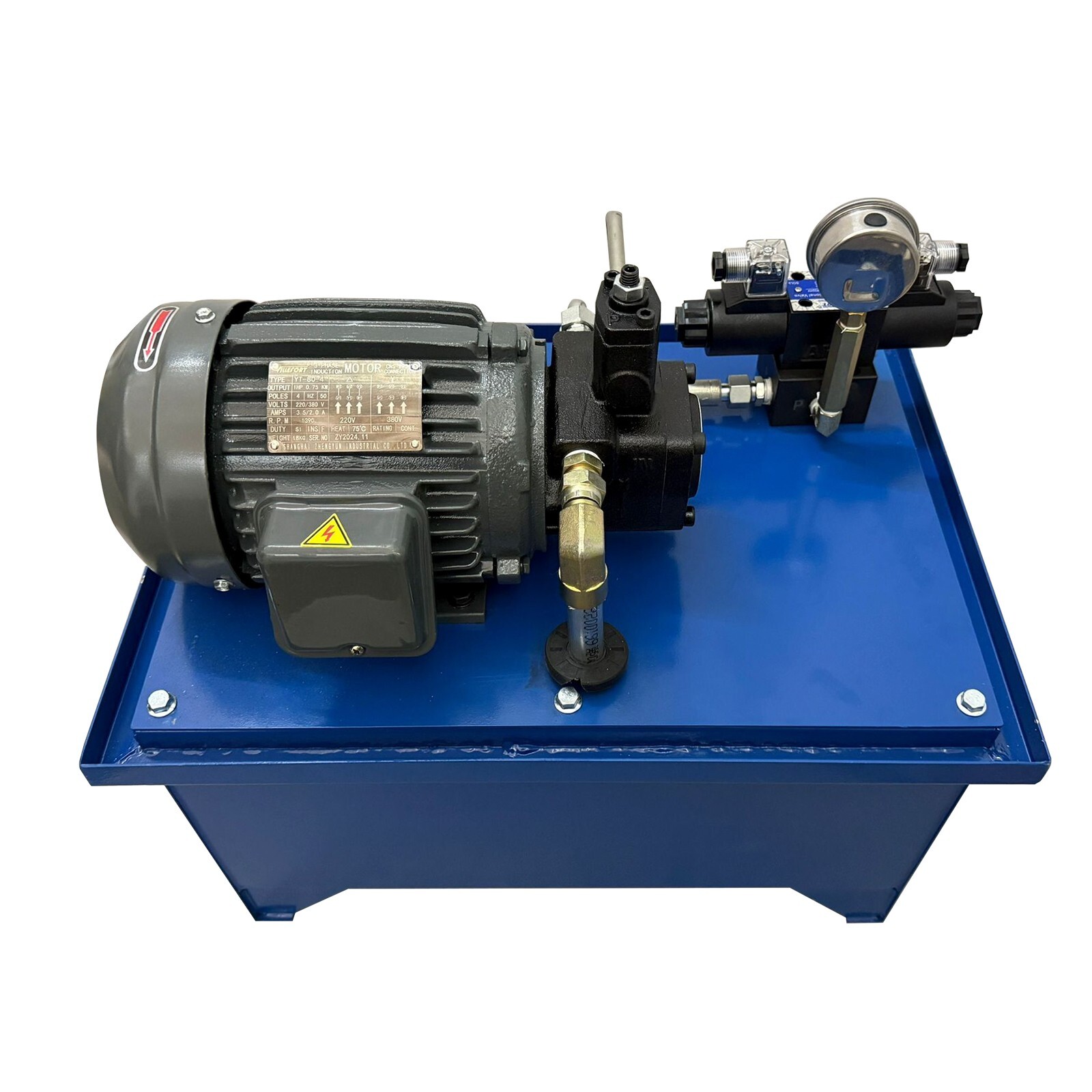 40L Small Hydraulic Station Hydraulic System Motor Hydraulic Pump Assembly 220V
