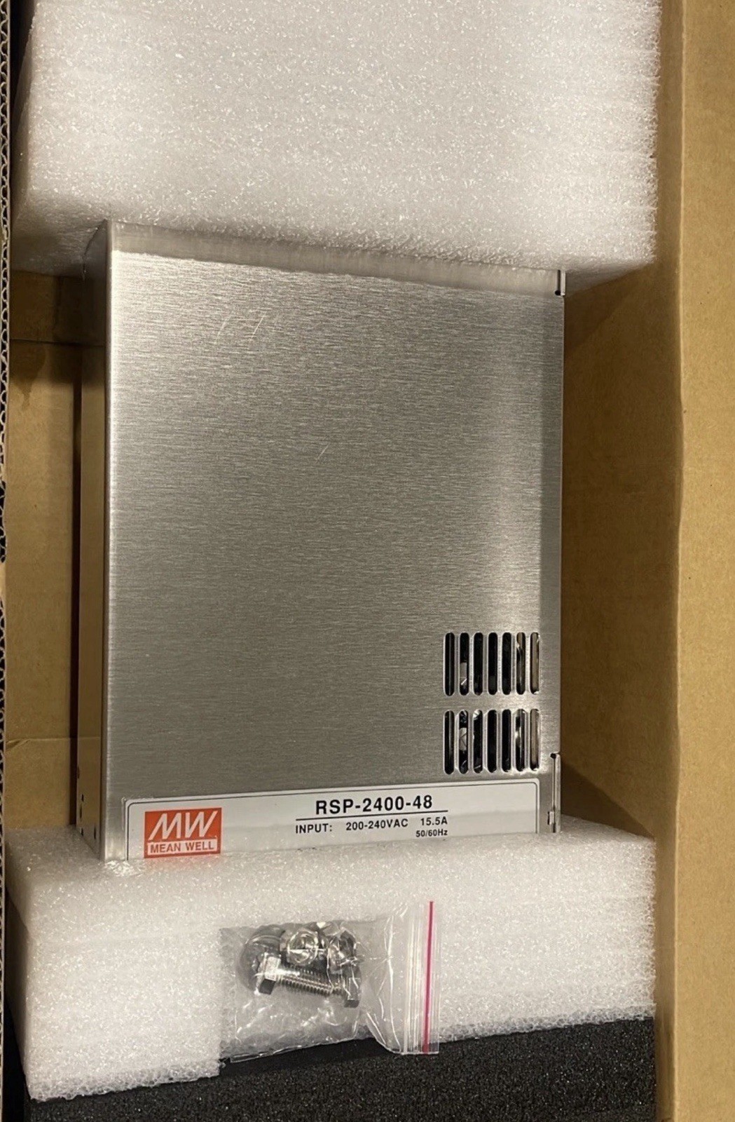 Mean Well RSP-2400-48 50A 48Vdc PSU BRAND NEW