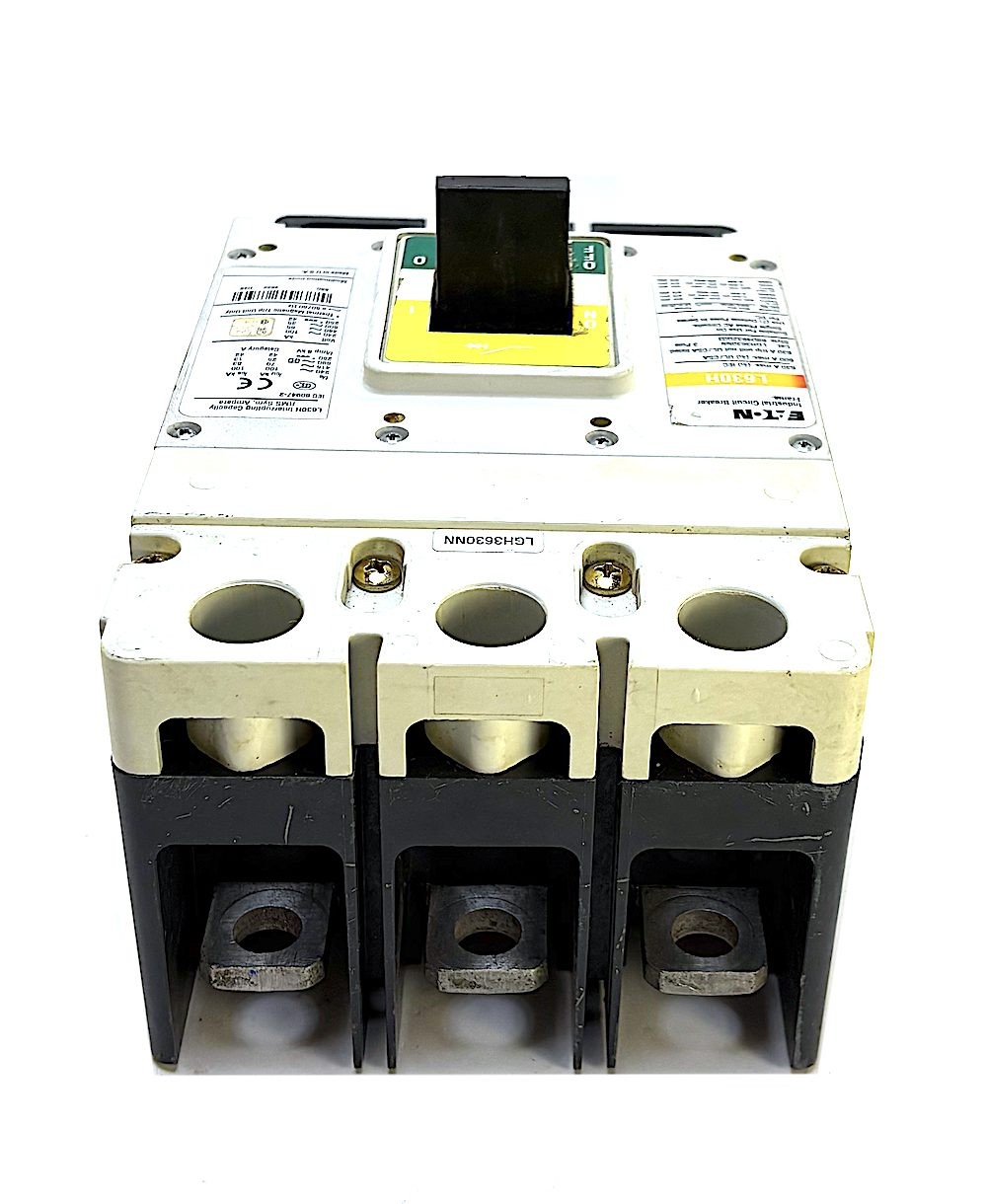 Eaton LGH3630NN 3 Pole 600 Amp 690 Vac Breaker(Missing Trip)