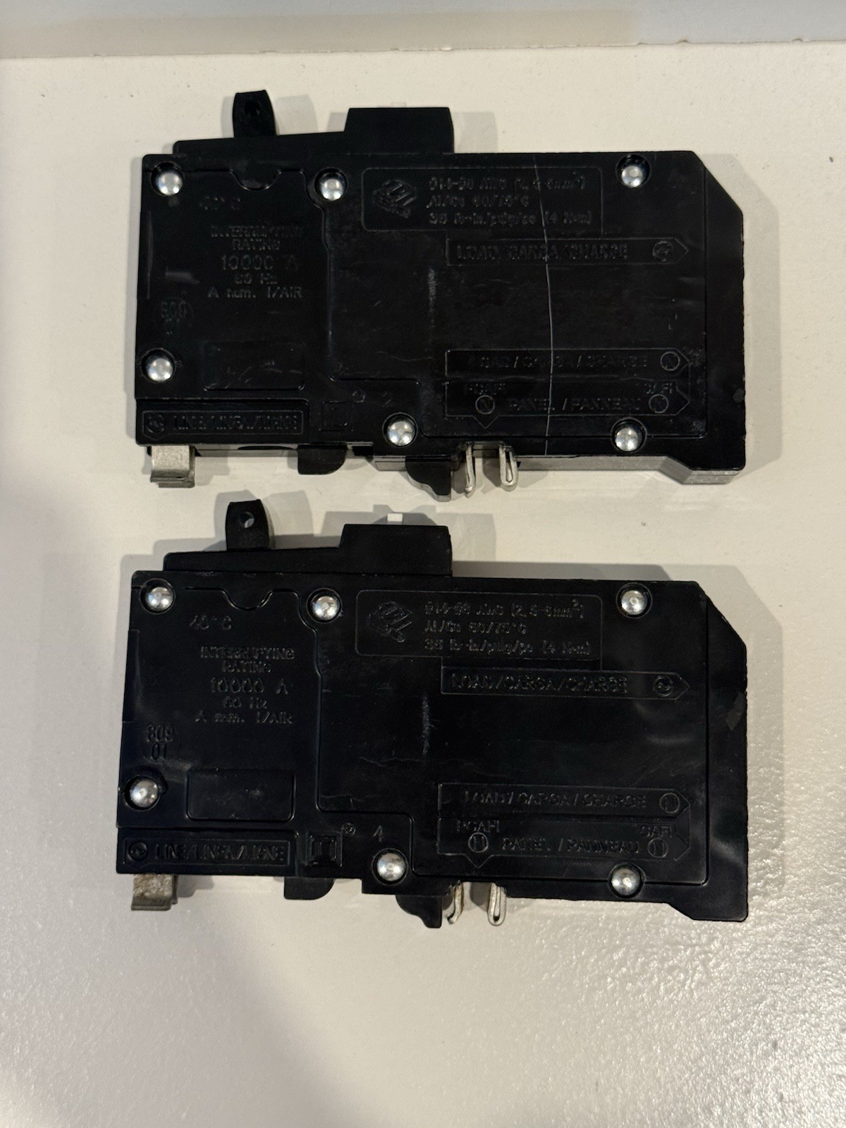 Square D QO120PCAFI Lot Of 2 *NOB*
