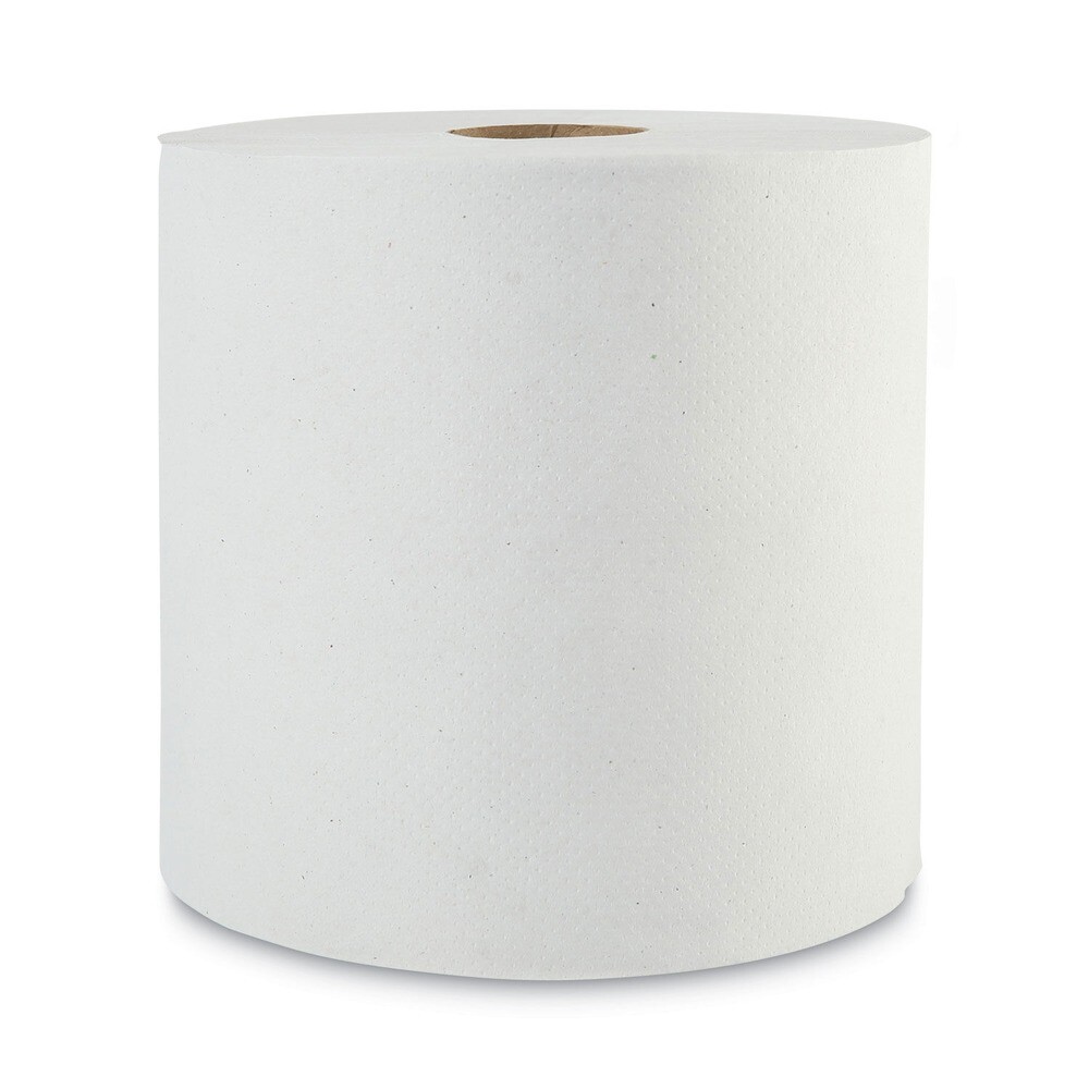 Boardwalk 17GREEN 8 in. x 800 ft. Universal Roll Towels – White (6 Rolls/CT) New