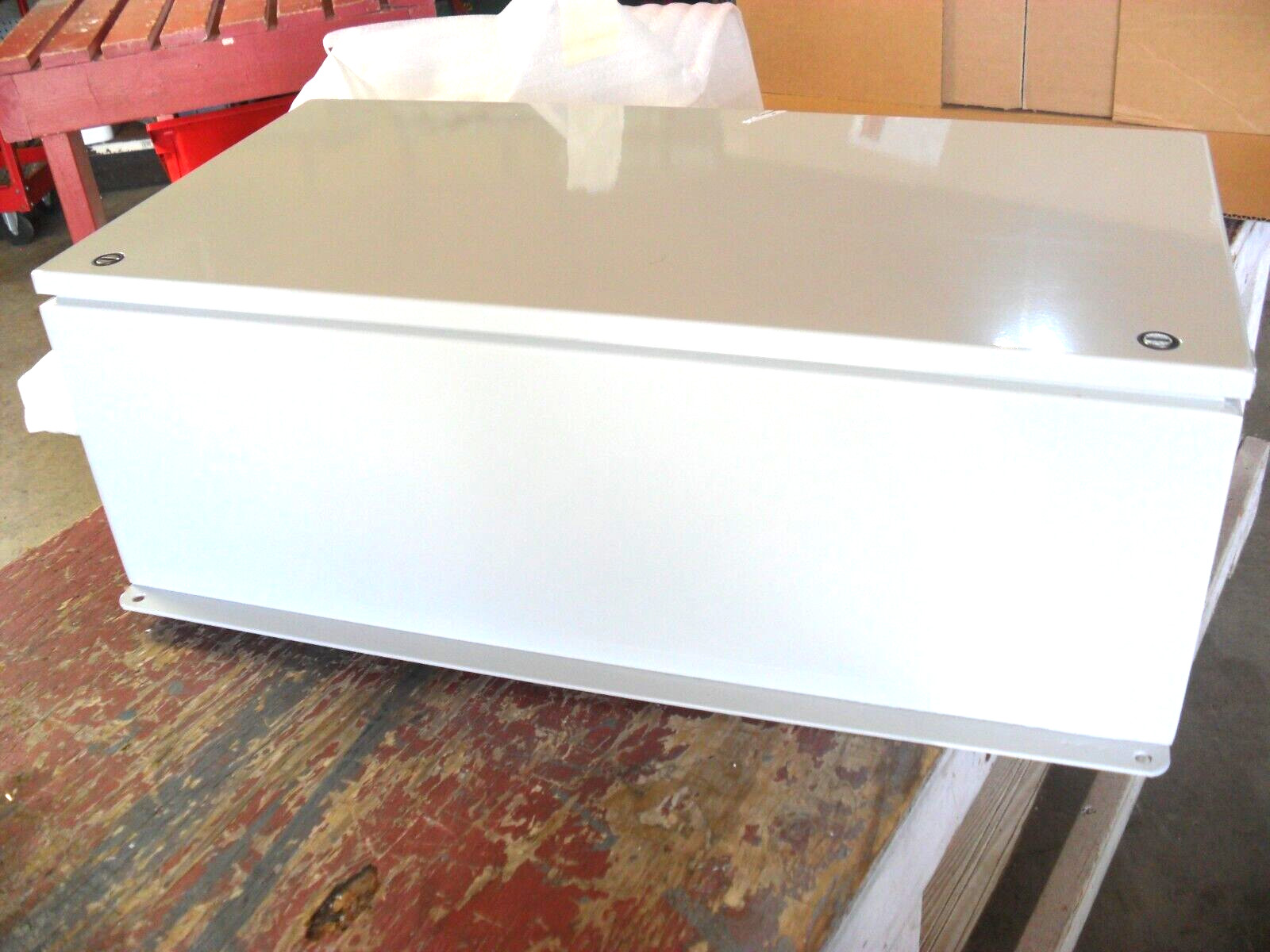 nVent/Hoffman LHC236016 Landscape Enclosure 230x600x155mm Powder Coated White