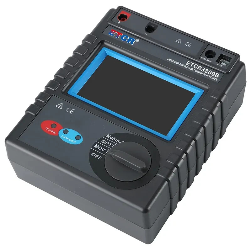 ETCR3900 Resistance Tester Stable Performance Lightning Protection Resistance