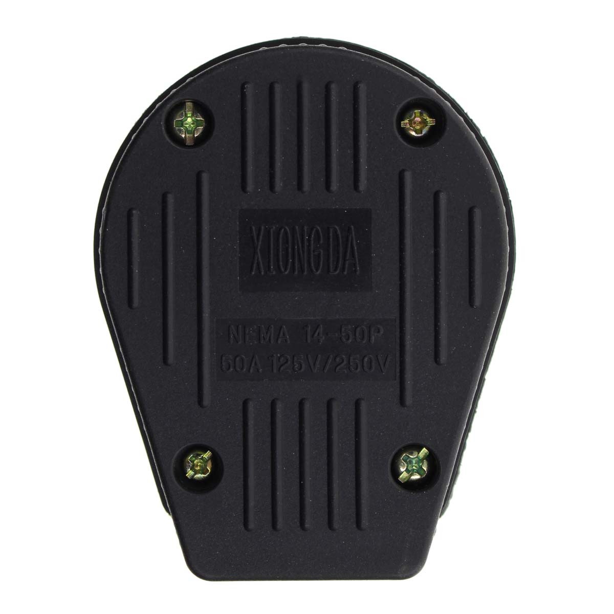 Power Plug For NEMA 14-50P, 8AWG/4C, SJOOW jacket Rubber Generator Cable 50A