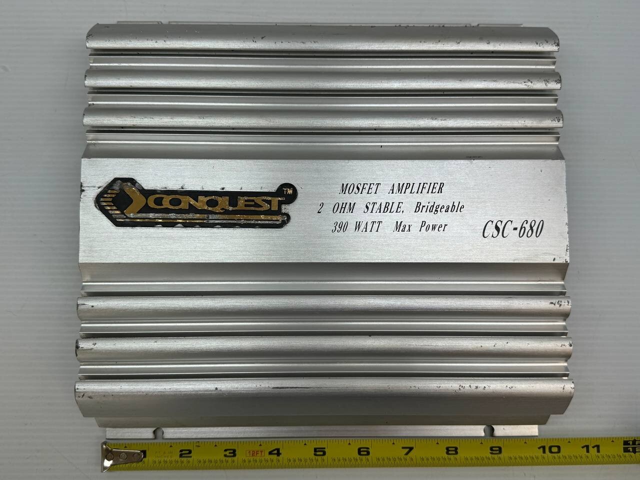 CONQUEST CSC-680 MOSFET AMPLIFIER 390 WATT