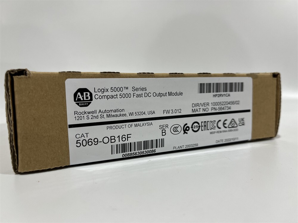 New Sealed Allen Bradley 5069-OB16F 5069 Compact I/O 24V DC Output US Free Tax
