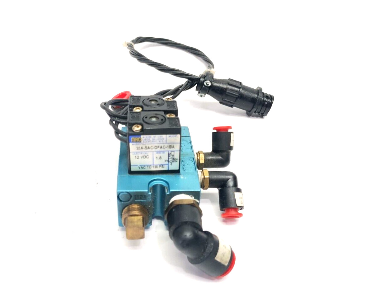 Universal Instruments 45034902/B Valve Pack Assembly Mac Valves 35A-SAC-DFAC-1BA